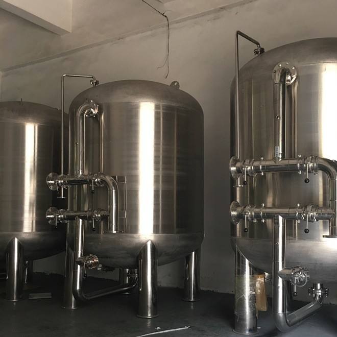 玻璃厂水处理全自动多介质过滤器